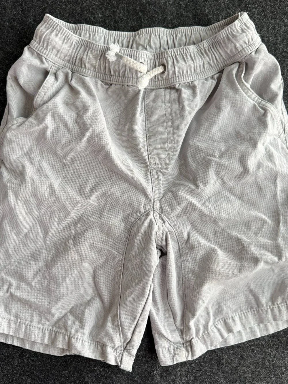 Cat & Jack Boys Large 12/14 Gray Drawstring Shorts